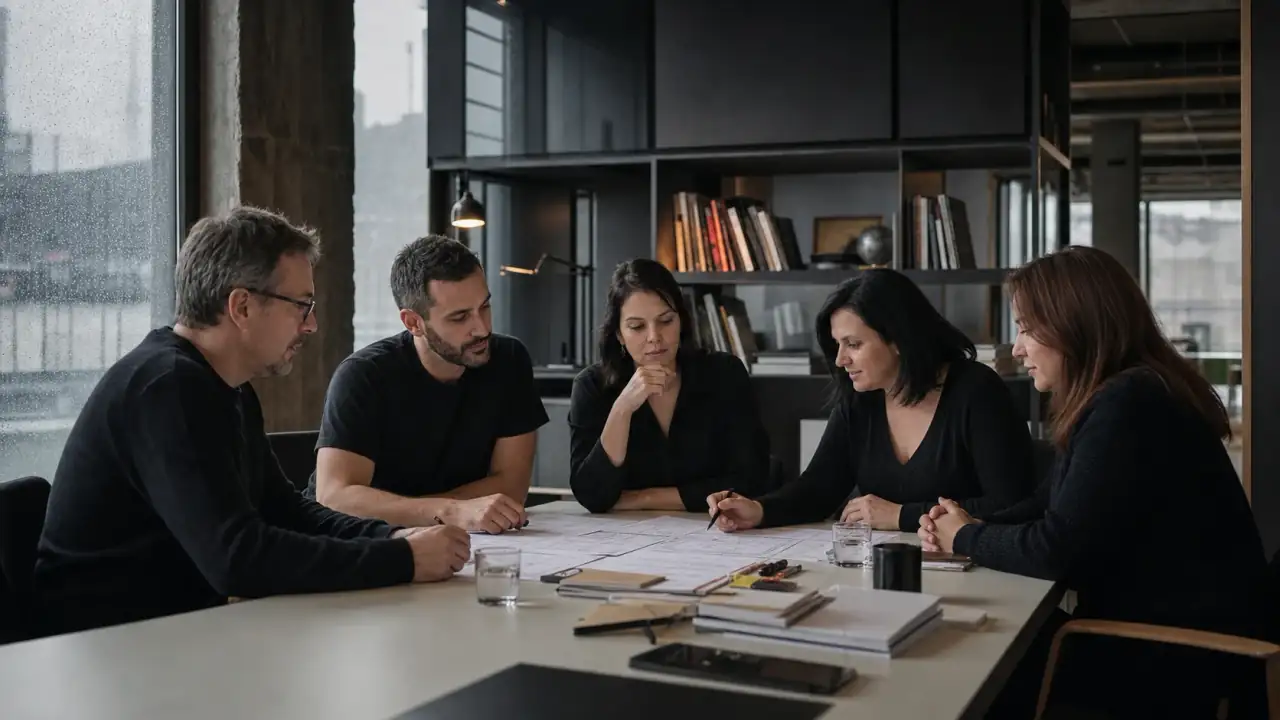 Equipo multidisciplinar de AIKOX trabajando en una estrategia